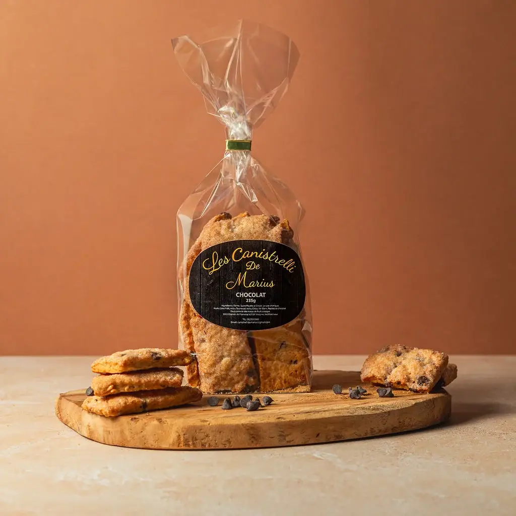 CANISTRELLI AUX PÉPITES DE CHOCOLAT
