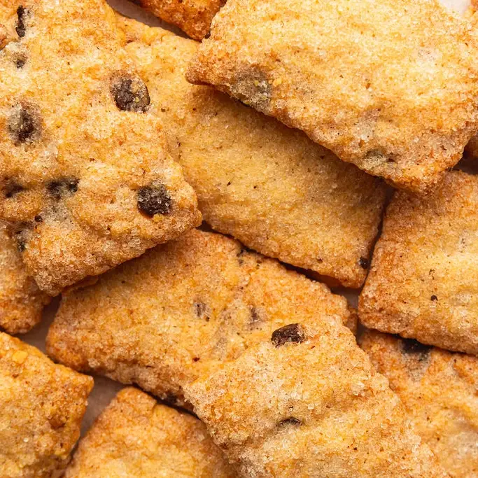 CANISTRELLI AUX PÉPITES DE CHOCOLAT