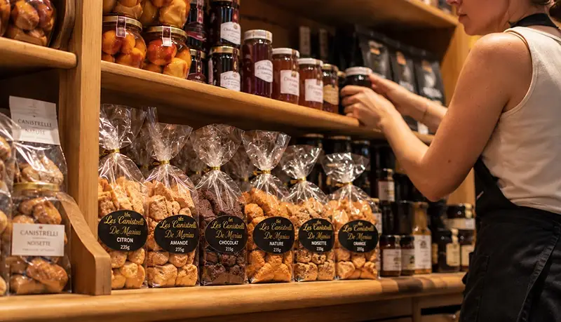 Les Canistrelli de Marius sur les foires, marchés et événements du Var et du Sud, ainsi que chez nos boutiques partenaires et revendeurs.