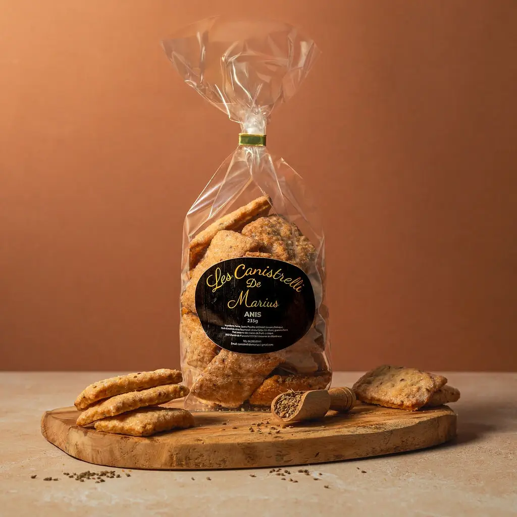 CANISTRELLI À L’ANIS VERT